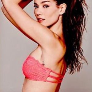 Free People Bandeau Bra in bright pink